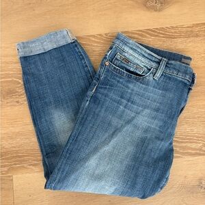 Joe's Jeans Women's socialite kicker Jeans in Medium Blue Wash size 32